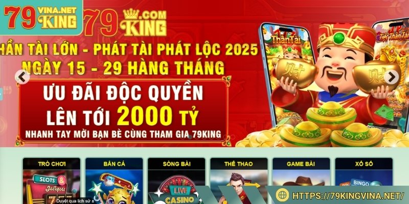 Giới thiệu 79King - Sân chơi giải trí thu hút 